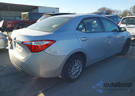 2015 Toyota Corolla L from USA, damaged, VIN 2T1BURHE1FC358756